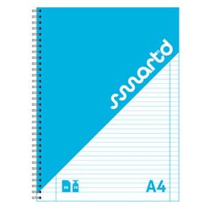 Caderno Espiral Capa Cartolina A4 Pautado