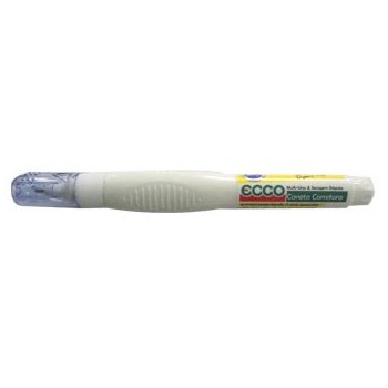 1121032 Corrector Caneta Ecco Ponta Metal Roller