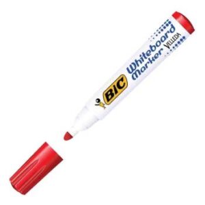 Marcador Quadros Brancos BIC Velleda 1701 Vermelho