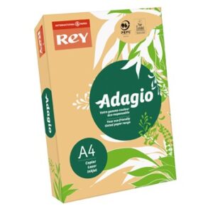 Papel Adagio A4 80gr Laranja 1x500 fls