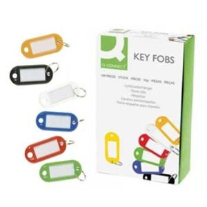 Porta Chaves Cor Sortidas Pack 100un