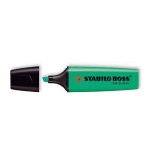 Marcador Fluorescente STABILO Turquesa Cx10