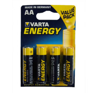Pilhas Alcalinas Varta Energy LR6 AA 1.5V 2600mAh