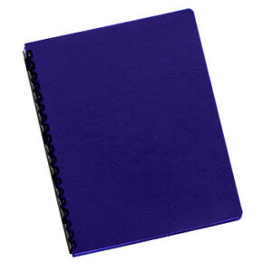Capas Encadernar Delta Couro 250gr A4 Azul Royal