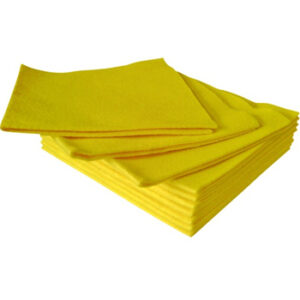 Pano Multiusos 40x38cm Amarelo pk3