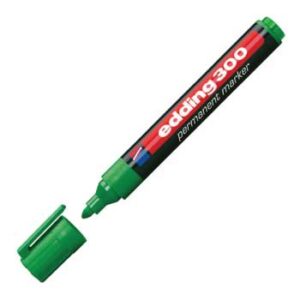 Marcador Medio EDDING 300 verde