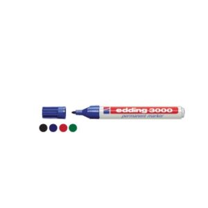 Marcador Grosso Edding 3000 Verde 1 unid