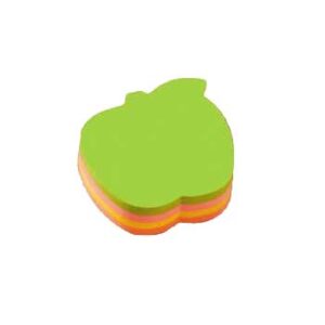 Bloco Adesivo 70x70mm Motivo Maca  200Folhas