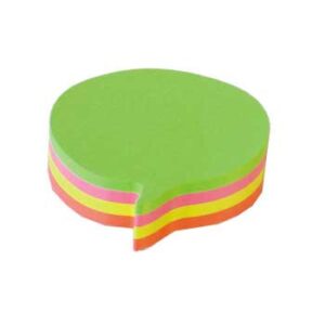 Bloco Adesivo 70x70mm Motivo Balao de Texto  200Folhas