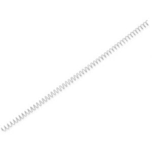 Argolas Espiral Metalicas Passo 5:1 06mm Cx 100 Prata