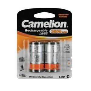 Pilha recarregavel NiMh C 1.2V 3500mAh -2un/ blister