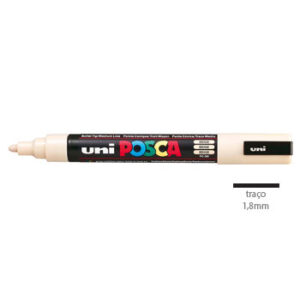 Marcador Uniball Posca PC5M 1,8mm Bege- 1un