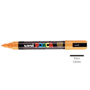 Marcador Uniball Posca PC5M 1,8mm Amarelo brilhante(3) -1un