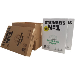 Papel Fotocopia A4 80gr RECICLADO Steinbeis Paper 5x500Folhas
