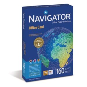 Papel Fotocópia A4 160g Navigator Office Card 1x250 folhas