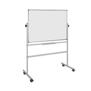 Quadro Branco 90x120cm Dupla Face Giratorio Lacado Magnetico
