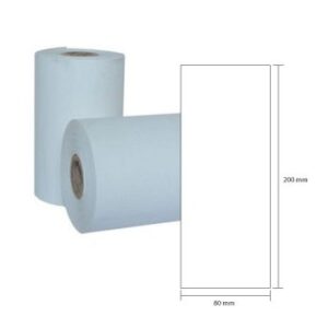 Rolo Papel Termico 80x200x40 (58gr) - 1un