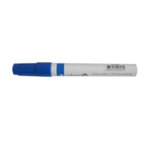 Marcador Permanente Grosso Azul 2mm Alban AC1079-02
