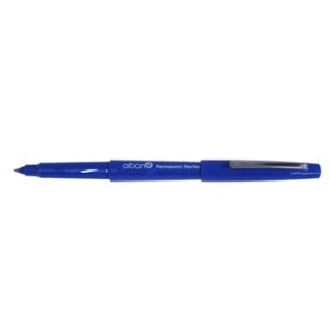 Marcador Permanente Medio Ponta Nylon Azul - 1un