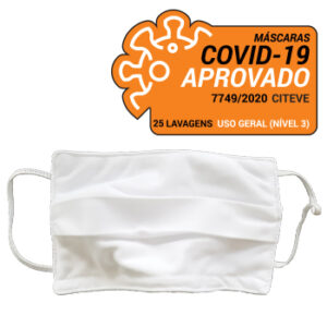 Mascara Reutilizavel 25 Lavagens Pack 3 Criança