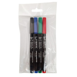 Marcador Perm. Fino (CD / Acetatos) Epene Pack 4 Cores - Image 1