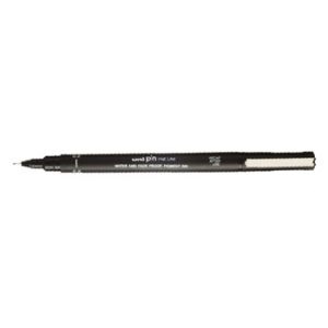 Marcador Uniball Calibrado PIN 0.2 Preto- 1un