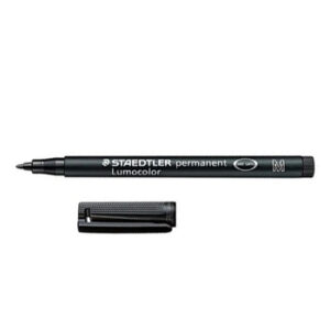 Marcador Perm. Medio Lumocolor 317-9 Preto