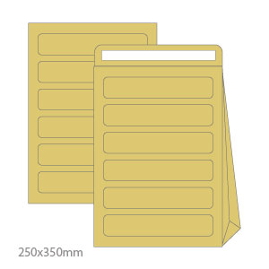 Envelope Correio Interno Kraft 250X350mm Pack 10un
