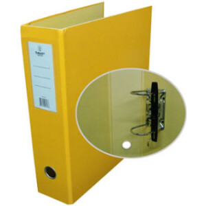 Pasta Arquivo Lombada Larga L80 Amarelo