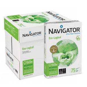 Papel Fotocópia A4 75gr Navigator 5 Resmas