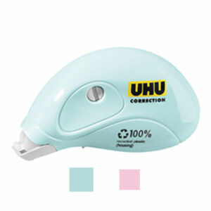 Corretor Fita Mini Roller UHU 5mmx6m Sortido Pastel 1un