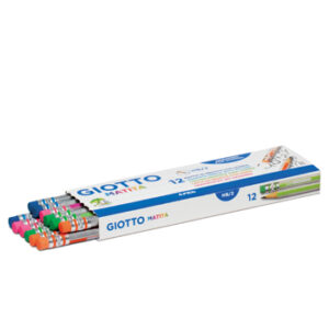 Lápis Carvão Nº2-HB Giotto Matita com Borracha Cx12un