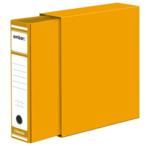 Pasta Arquivo+Cx Fixa L80 310x290 Comercial Amarelo