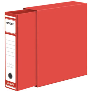 Pasta Arquivo+Cx Fixa L80 310x290 Comercial Vermelho