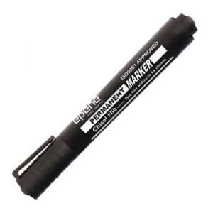 Marcador Permanente Grosso Epene EP11-2002 2mm Preto 1un